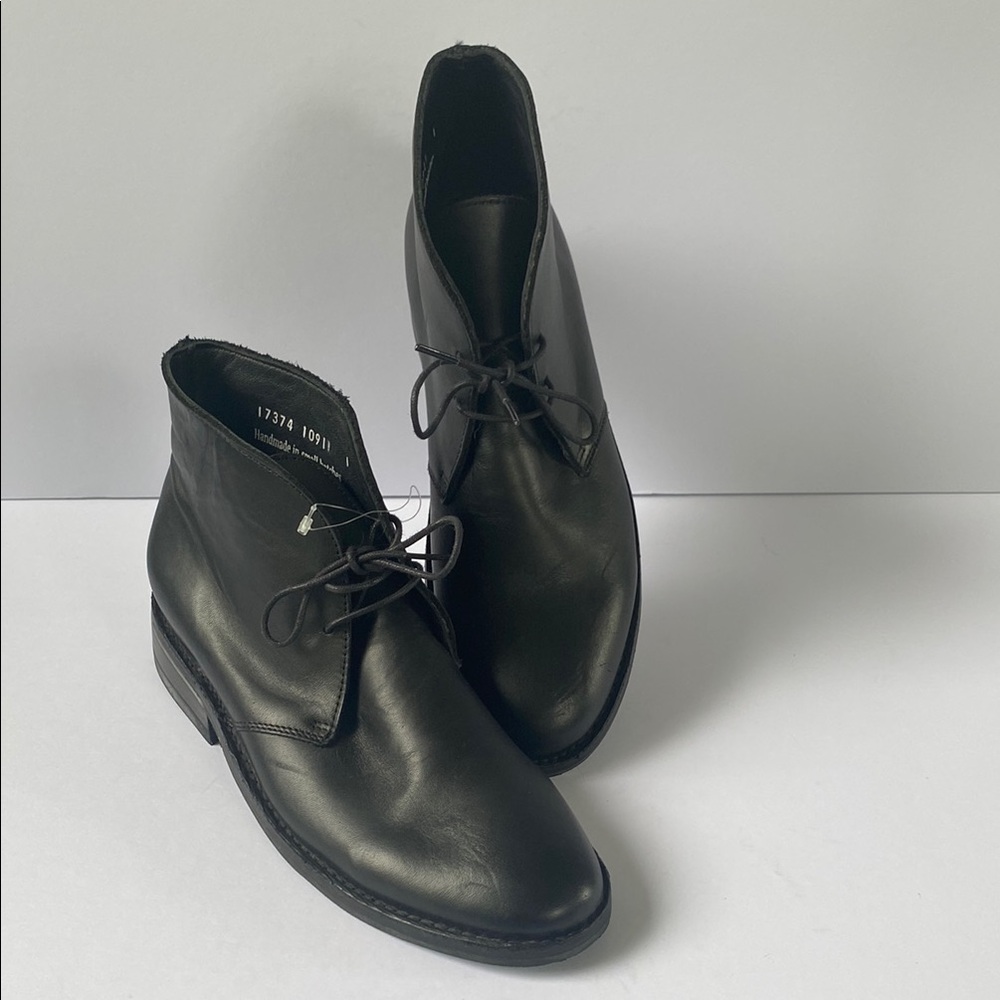 Thursday Boot Company Black Chukka Boots Smooth Leather